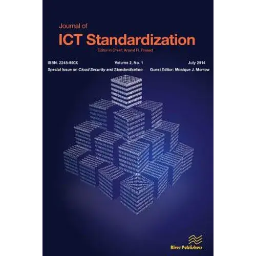 Journal Of Ict Standardization 2-1; Special Issue On Cloud Security And Standardization - Paperback 1