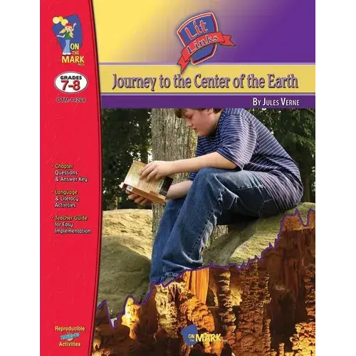 Journey To The Center Of The Earth, By Jules Verne Novel Study Gr. 7-8: Grades 7-8 - Paperback 1