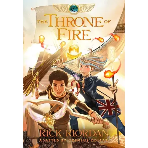 Kane Chronicles, The, Book Two: Throne Of Fire: The Graphic Novel, The-The Kane Chronicles, Book Two - Paperback 1