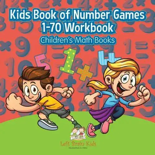 Kids Book Of Number Games 1-70 Workbook Children's Math Books - Paperback 1
