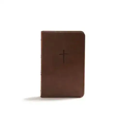 Kjv Compact Bible, Value Edition, Brown Leathertouch - Imitation Leather 1