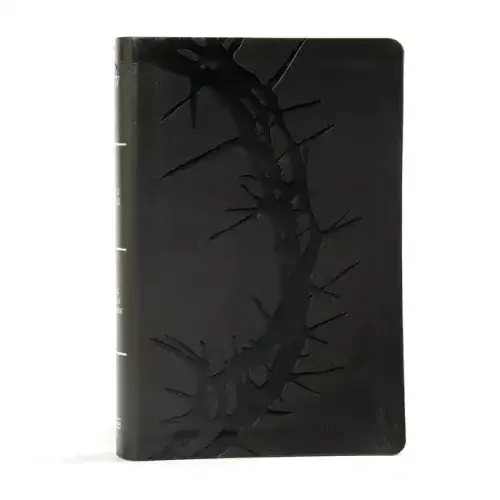Kjv Large Print Personal Size Reference Bible, Charcoal Leathertouch - Imitation Leather 1
