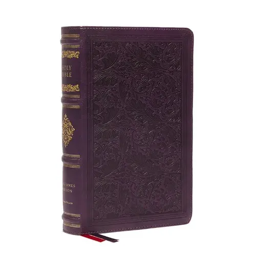 Kjv Large Print Reference Bible, Purple Leathersoft, Red Letter, Comfort Print (Sovereign Collection): Holy Bible, King James Version - Imitation Leather 1