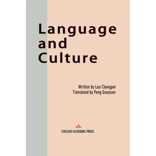 Language And Culture - Paperback 1