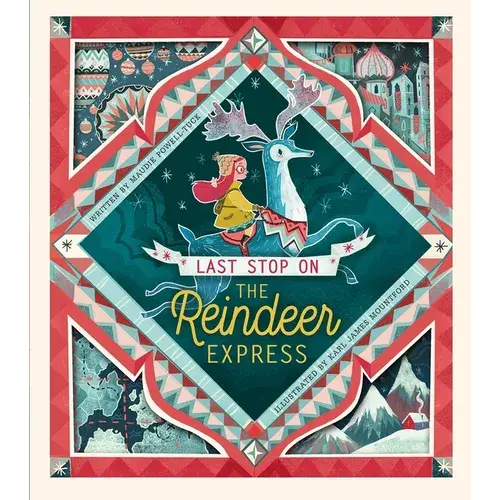 Last Stop On The Reindeer Express: An Interactive Christmas Book For Kids And Toddlers - Hardcover 1
