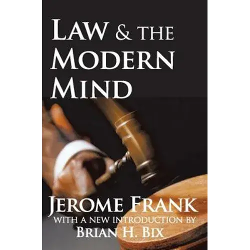 Law And The Modern Mind - Paperback 1