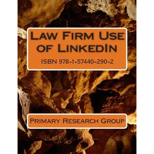 Law Firm Use Of Linkedin - Paperback 1