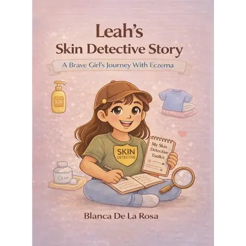 Leah's Skin Detective Story: A Brave Girl's Journey With Eczema - Hardcover 1