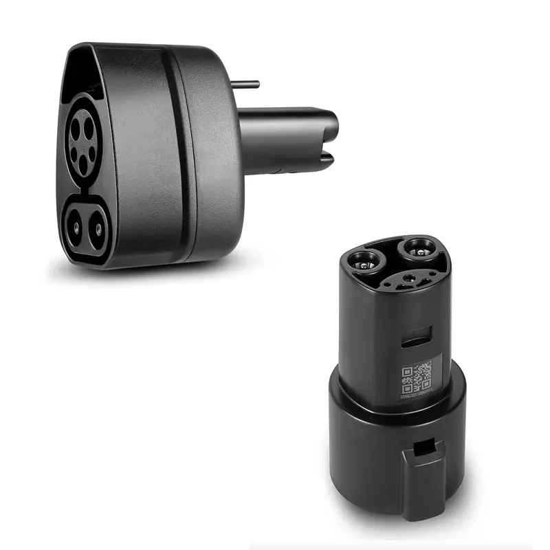 Lectron Ccs To Tesla (Nacs) Adapter (500A / 1000V) + J1772 To Tesla (Nacs) Adapter (80A / 240V) Bundle 1