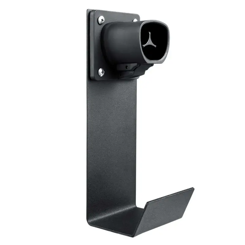 Lectron Tesla Nacs Ev Charger Nozzle Holster Dock & J-Hook | Cable Management 1