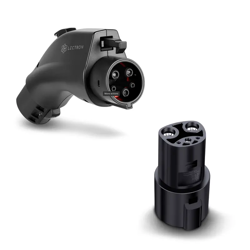 Lectron Tesla (Nacs) To J1772 Adapter (80A / 240V) + J1772 To Tesla (Nacs) Adapter (80A / 240V) Bundle 1