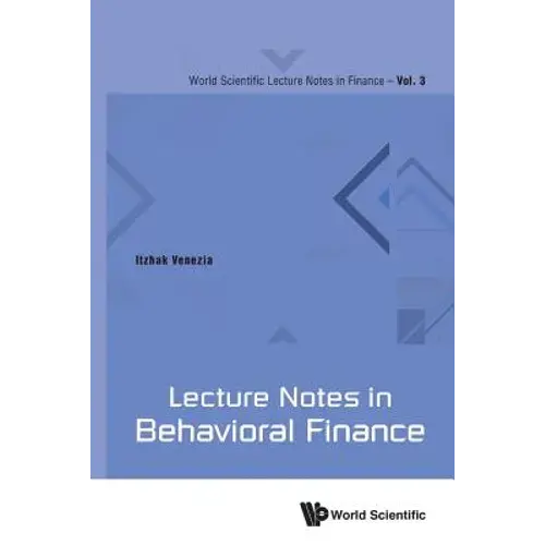 Lecture Notes In Behavioral Finance - Paperback 1