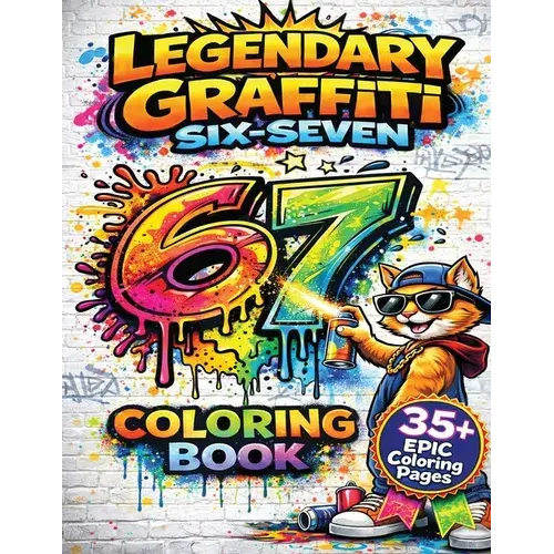 Legendary Graffiti 67 Coloring Book - Paperback 1