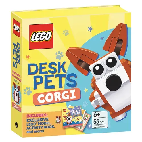 Lego(R) Books. Desk Pets: Corgi - Hardcover 1