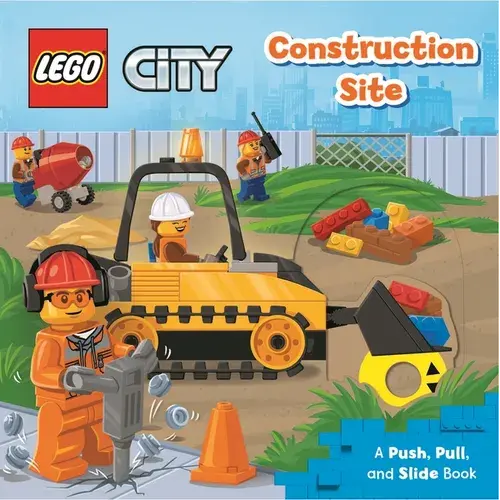 Lego(R) City. Construction Site: A Push, Pull And Slide Book - Board Book 1