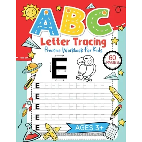Letter Tracing Workbook: Practice Pen Control With Letters - Traceable Letters For Pre-K And Kindergarten For Ages 3-5 - Paperback 1
