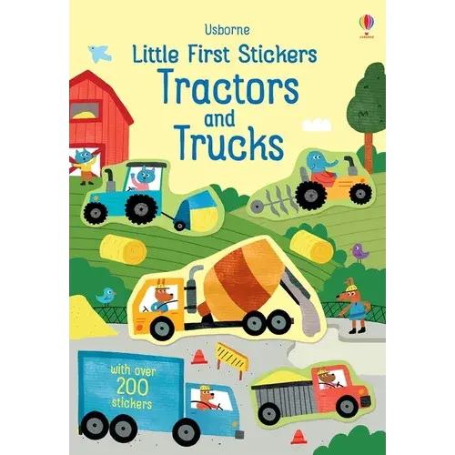 Little First Stickers Tractors And Trucks - Paperback 1