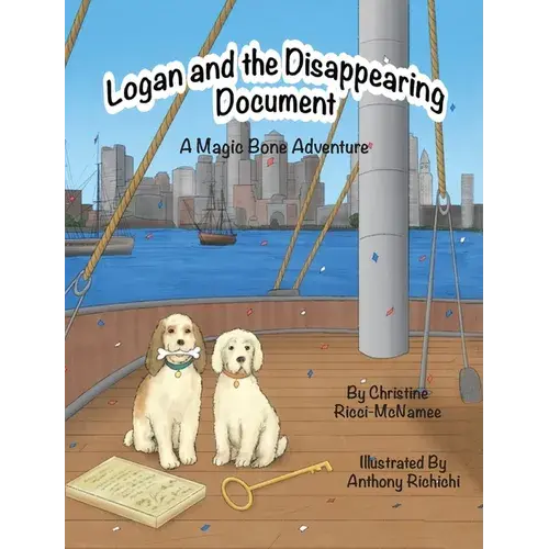 Logan And The Disappearing Document: A Magic Bone Adventure - Hardcover 1