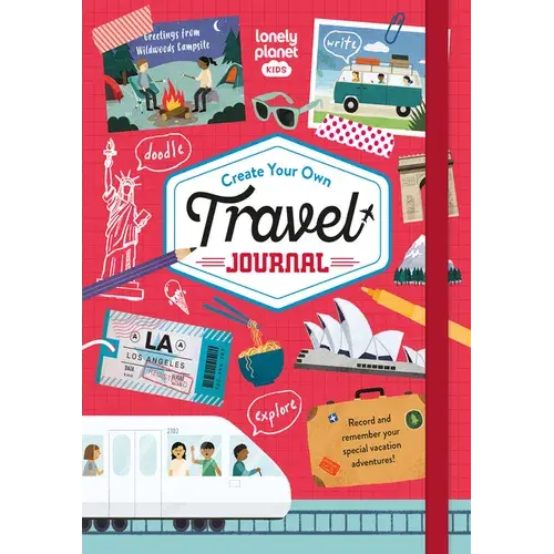 Lonely Planet Kids Create Your Own Travel Journal - Hardcover 1