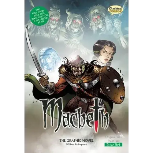 Macbeth The Graphic Novel: Quick Text - Paperback 1