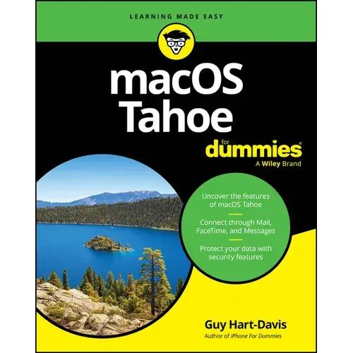 Macos Tahoe For Dummies - Paperback 1