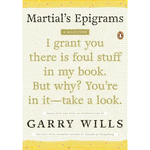 Martial's Epigrams: A Selection - Paperback 1