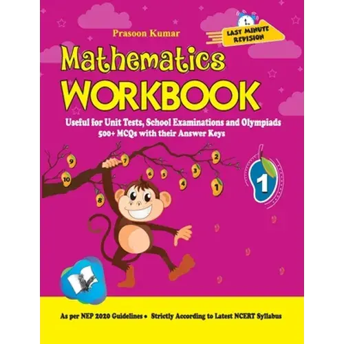 Mathematics Workbook Class 1 - Paperback 1