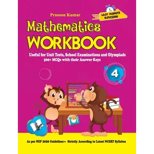 Mathematics Workbook Class 4 - Paperback 1