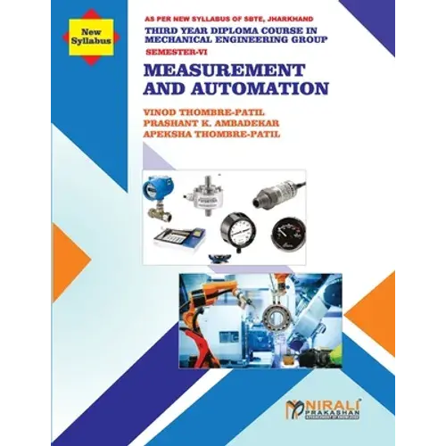 Measurement And Automation (Subject Code: Mec606) - Paperback 1