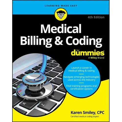 Medical Billing & Coding For Dummies - Paperback 1