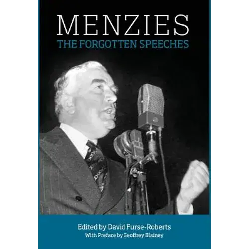 Menzies: The Forgotten Speeches - Hardcover 1