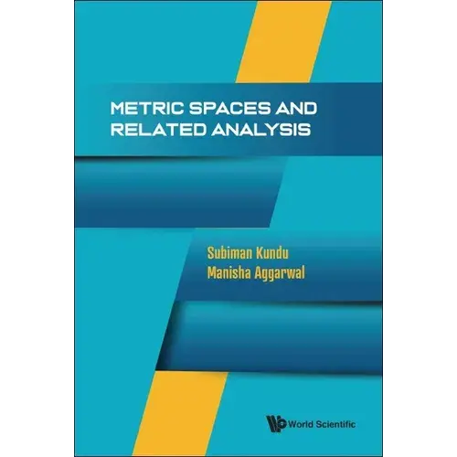 Metric Spaces And Related Analysis - Hardcover 1