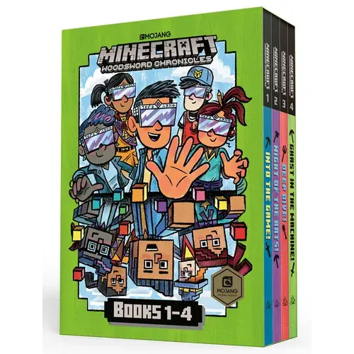 Minecraft Woodsword Chronicles Box Set Books 1-4 (Minecraft) - Hardcover 1