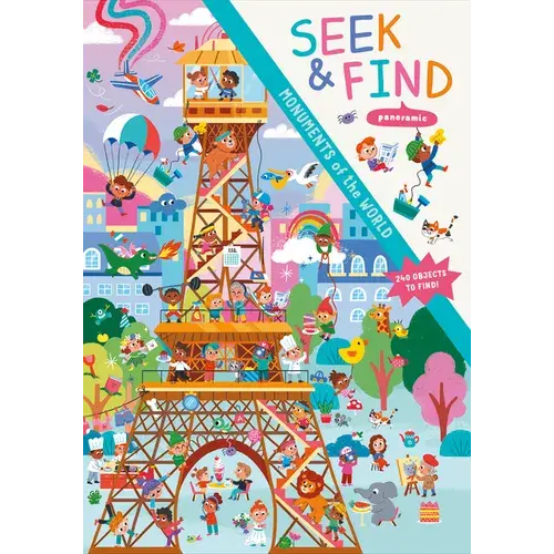 Monuments Of The World: Panoramic Seek & Find - Hardcover 1