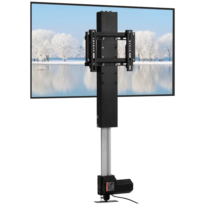 Motorized Tv Lift Stroke Length 20 Inches Motorized Tv Mount Fit For 28-32 Inch Tv Lift With Remote Control Height Adjustable 30.4-50 Inch,Load Capacity 132 Lbs 1