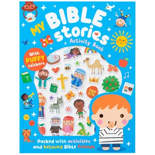 My Bible Stories Activity Book (Blue) - Paperback 1