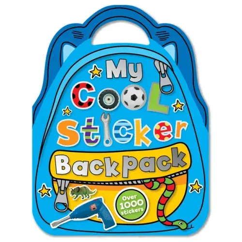My Cool Sticker Backpack - Paperback 1