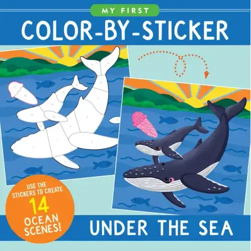 My First Color-By-Sticker Book - Under The Sea 1