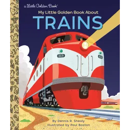 My Little Golden Book About Trains - Hardcover 1