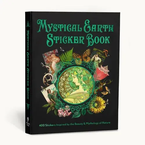 Mystical Earth Sticker Book: 400 Stickers Inspired By The Beauty & Mythology Of Nature - Paperback 1