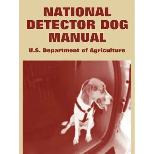 National Detector Dog Manual - Paperback 1