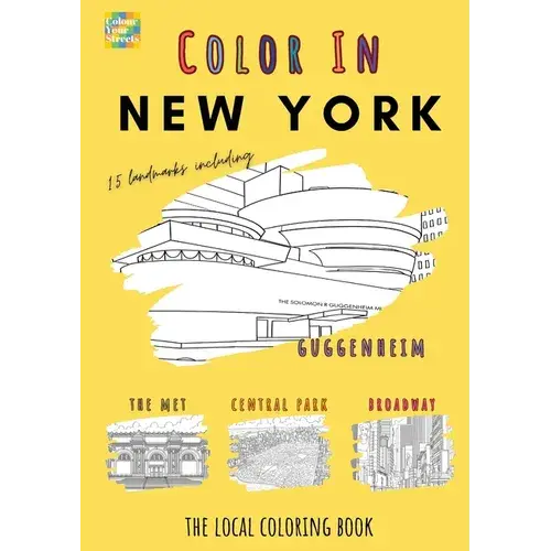 New York Coloring Book - Paperback 1