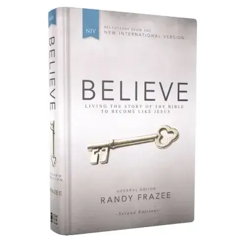 Niv, Believe, Hardcover: Living The Story Of The Bible To Become Like Jesus - Hardcover 1