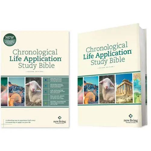 Nlt Chronological Life Application Study Bible, Second Edition (Hardcover) - Hardcover 1