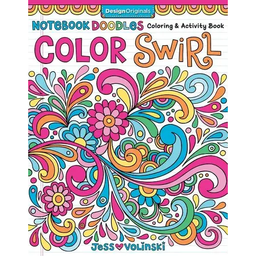 Notebook Doodles Color Swirl: Coloring & Activity Book - Paperback 1