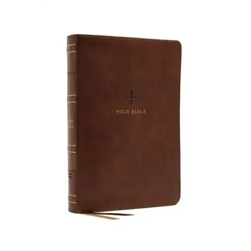 Nrsv, Catholic Bible, Standard Large Print, Leathersoft, Brown, Comfort Print: Holy Bible - Imitation Leather 1