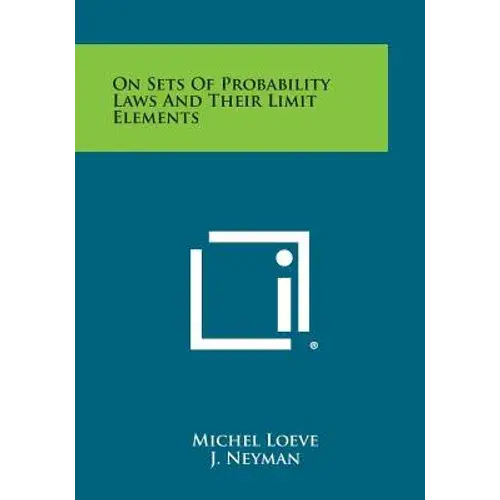 On Sets Of Probability Laws And Their Limit Elements - Paperback 1