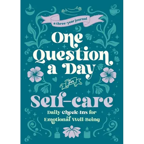 One Question A Day For Self-Care (Floral): A Three-Year Journal - Paperback 1