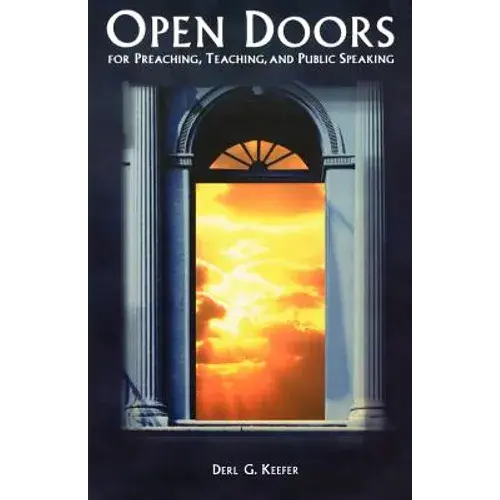 Open Doors For Preaching, Teaching, And Public Speaking - Paperback 1