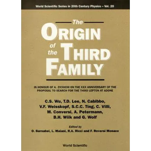 Origin Of The Third Family, The (V20) - Hardcover 1